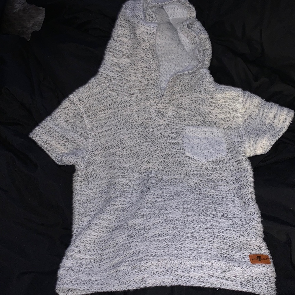 7 for all mankind / toddler boys / top / 4t/ gray